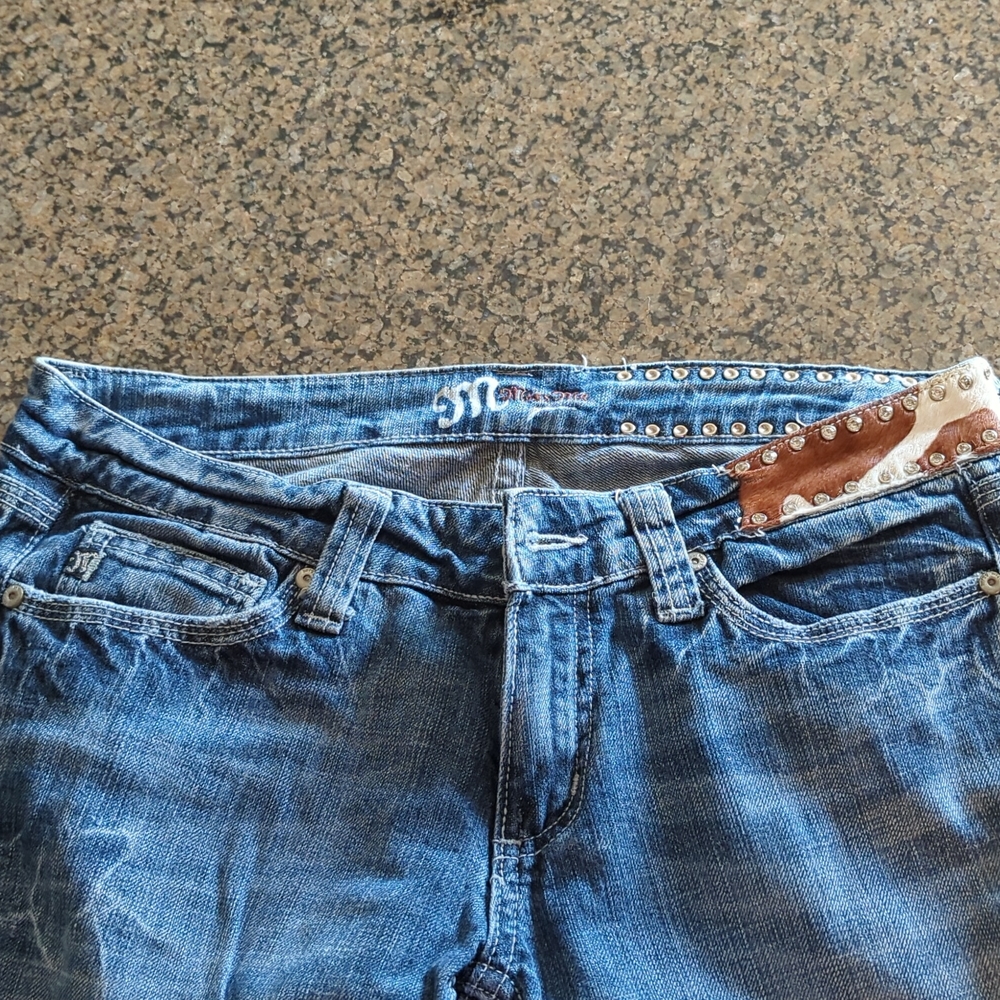 Cowhide miss me jeans